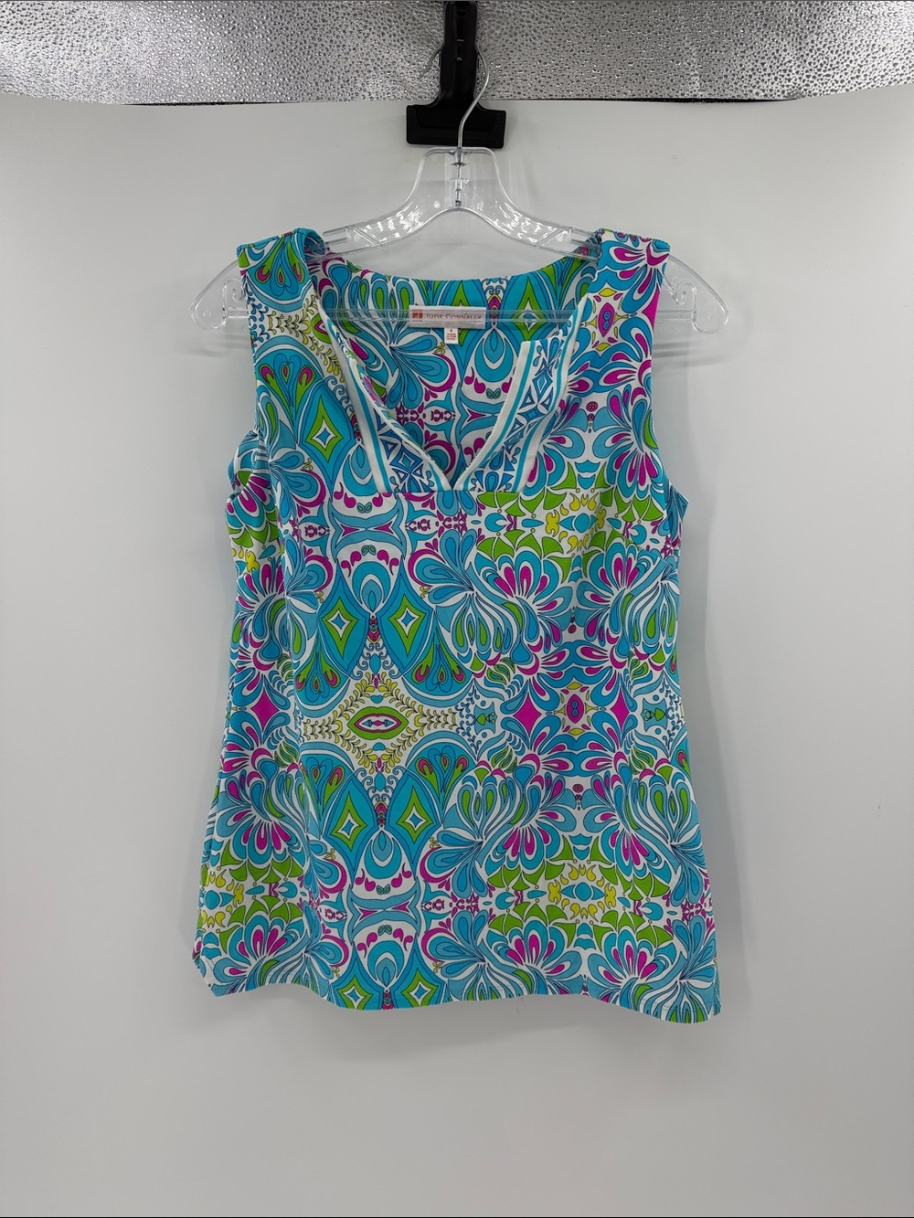 Jude Connally Women's Sleeveless Top - Blue Multi - Small